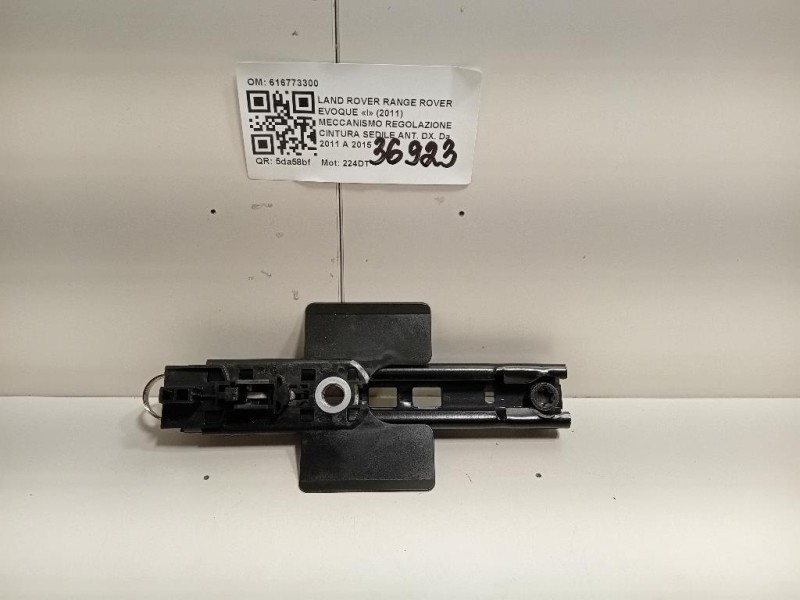 Meccanismo Regolazione Cintura Sedile ANT DX 616773300 Land Rover Range Rover Evoque I 2011
