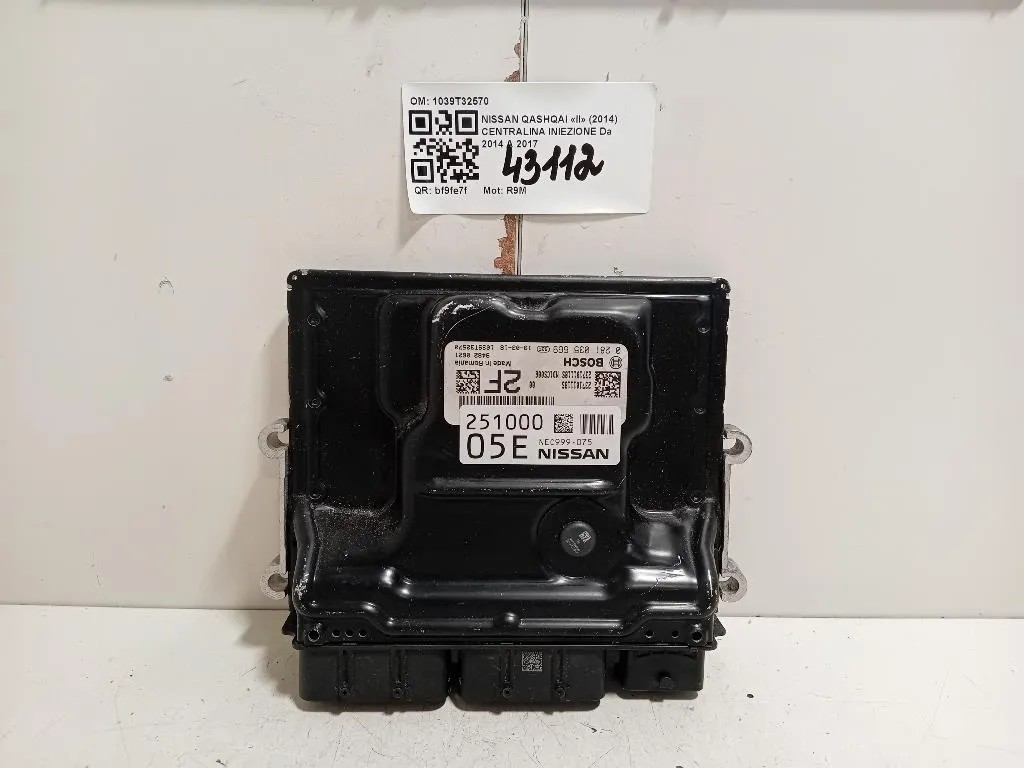 Centralina Iniezione 1039T32570 Nissan Qashqai II 2014