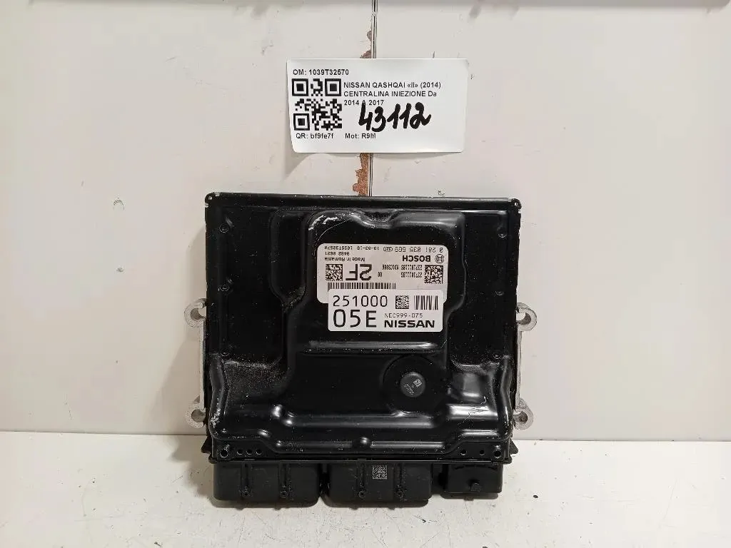 Centralina Iniezione 1039T32570 Nissan Qashqai II 2014