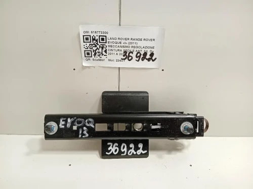 Meccanismo Regolazione Cintura Sedile ANT SX 616773300 Land Rover Range Rover Evoque I 2011