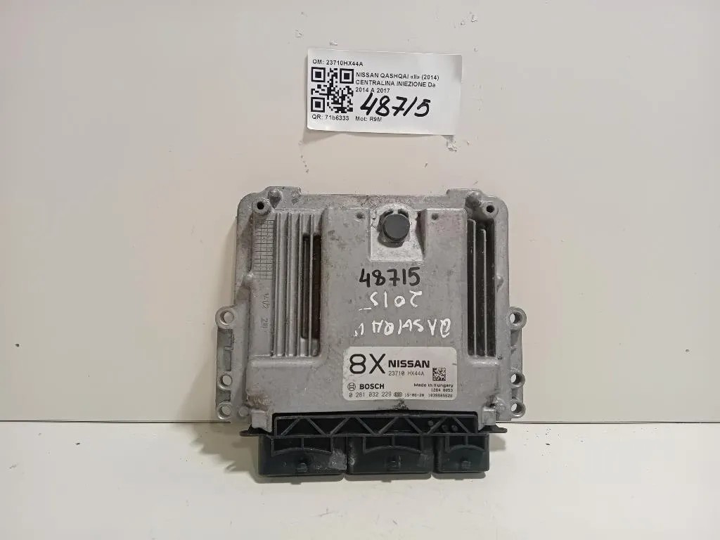 Centralina Iniezione 23710HX44A Nissan Qashqai II 2014