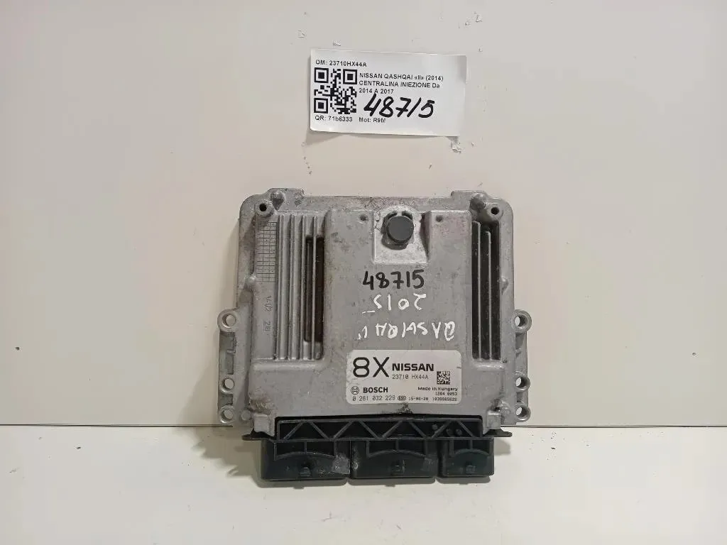 Centralina Iniezione 23710HX44A Nissan Qashqai II 2014