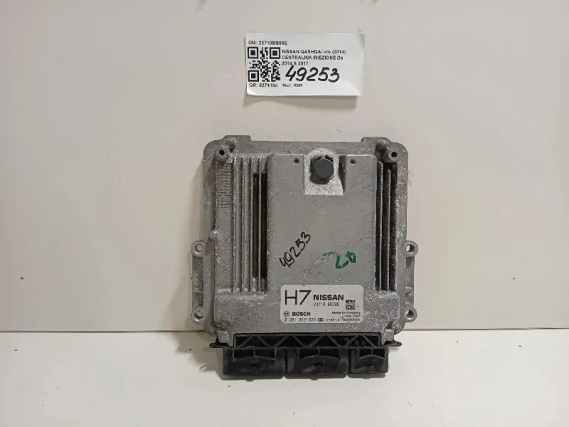Centralina Iniezione 23710BB58E 1039S54828 Nissan Qashqai II 2014