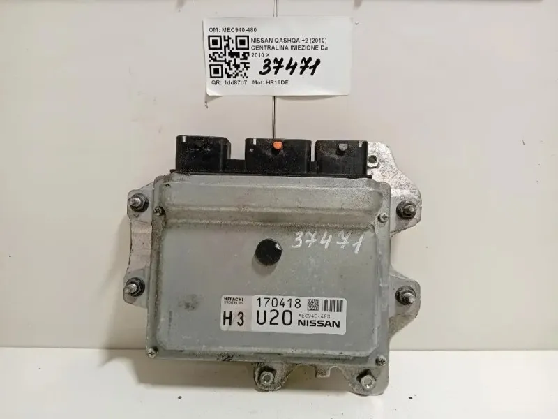 Centralina Iniezione MEC940-480 Nissan Qashqai+2 2010