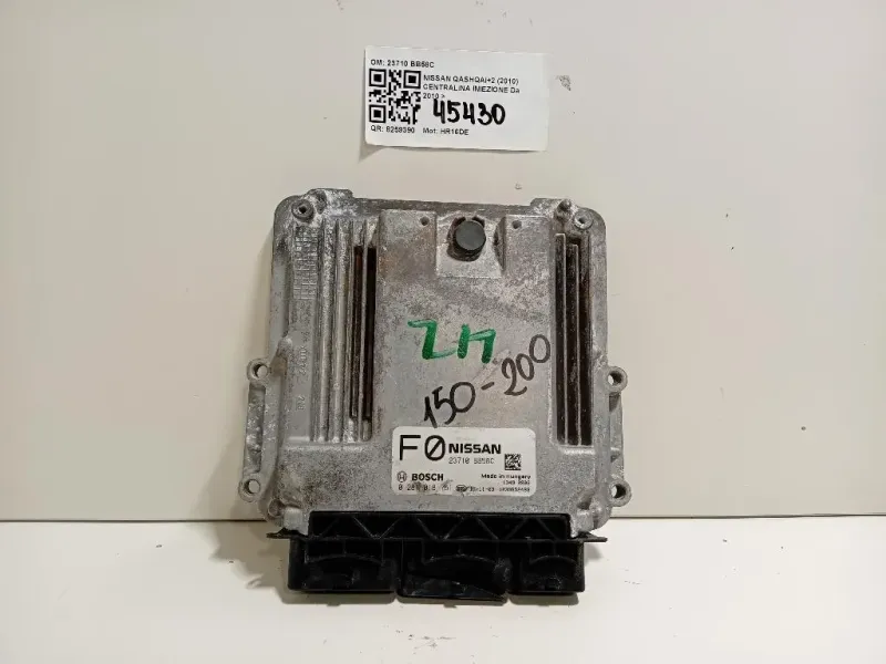 Centralina Iniezione 23710 BB58C Nissan Qashqai+2 2010