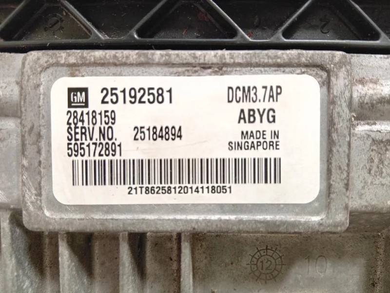 Centralina Iniezione 25192581 CENTRALINA ECU Opel Antara A 2011