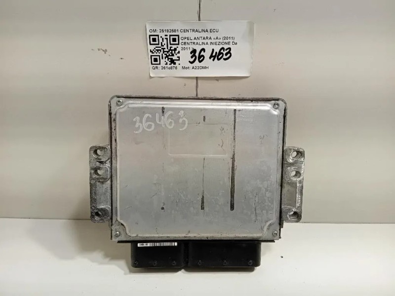 Centralina Iniezione 25192581 CENTRALINA ECU Opel Antara A 2011
