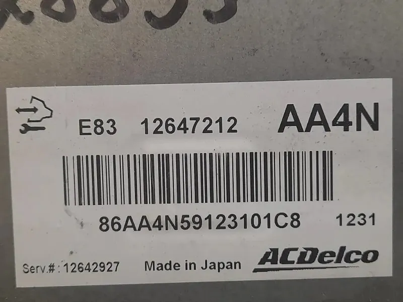 Centralina Iniezione 9155577619 Opel Astra J 2010