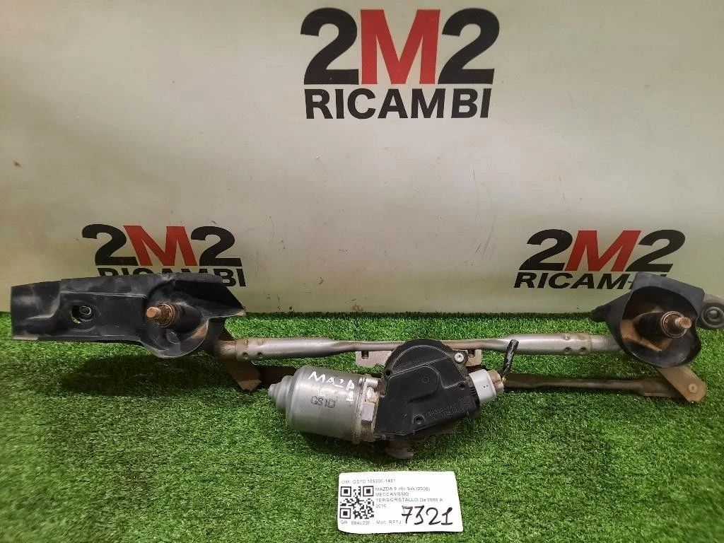Meccanismo Tergicristallo GS1D 159300-1431 Mazda 6 II SW 2008