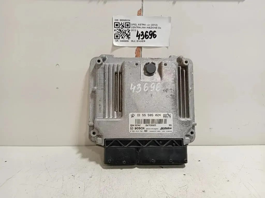 Centralina Iniezione 55585024 Opel Astra J 2012