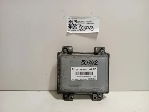 Centralina Iniezione 12638807 Opel Astra J 2012