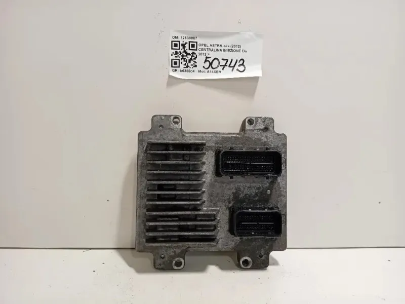 Centralina Iniezione 12638807 Opel Astra J 2012