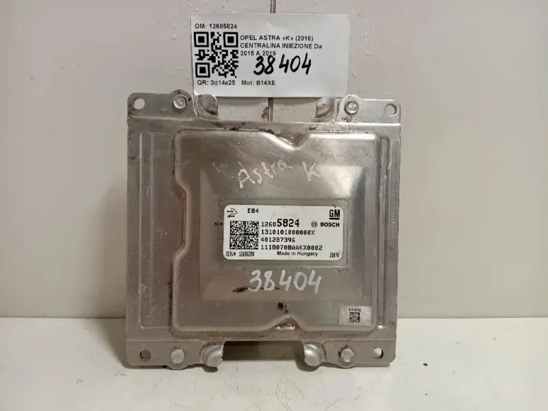 Centralina Iniezione 12685824 Opel Astra K 2016