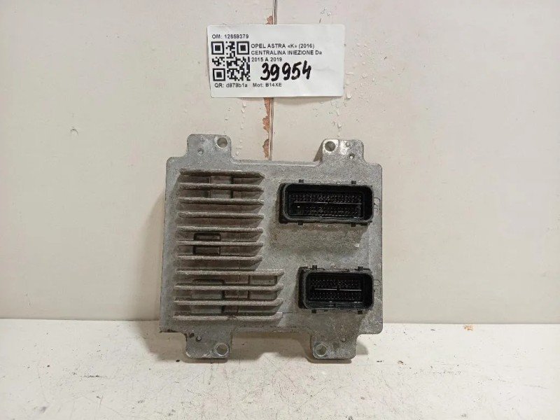 Centralina Iniezione 12659379 Opel Astra K 2016