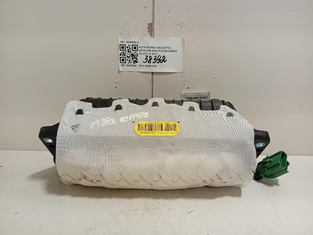 Air-bag Passeggero 505095810 Alfa Romeo Giulietta 2010