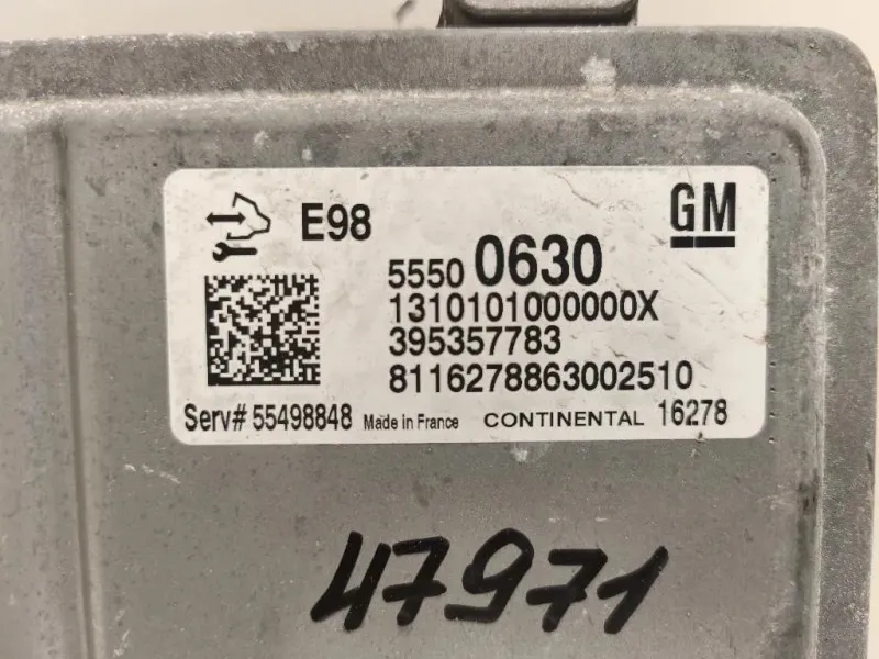 Centralina Iniezione 395357783 Opel Astra K 2016