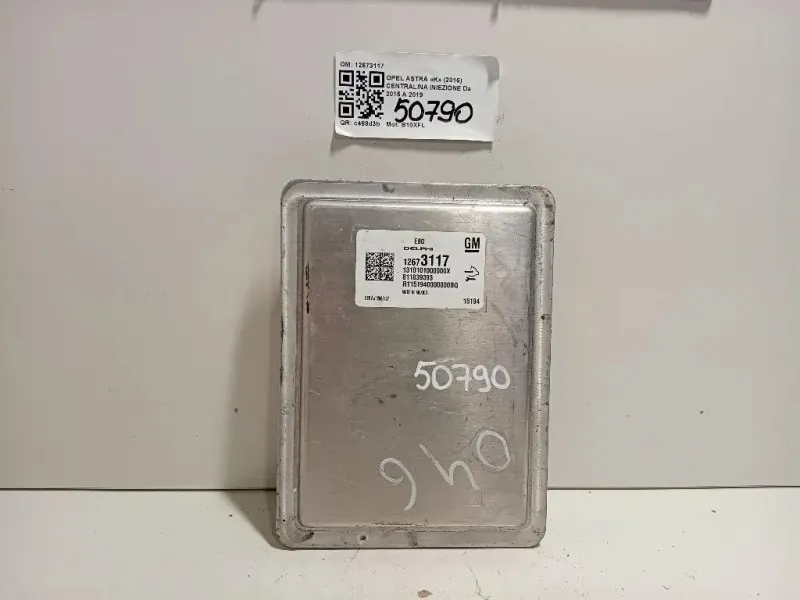 Centralina Iniezione 12673117 Opel Astra K 2016