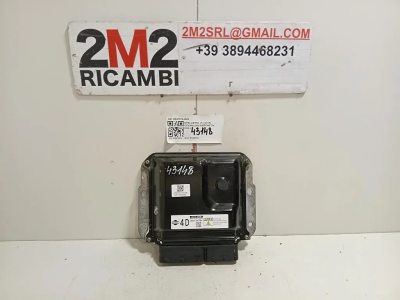 Centralina Iniezione MB27570-4580 Opel Astra K 2019