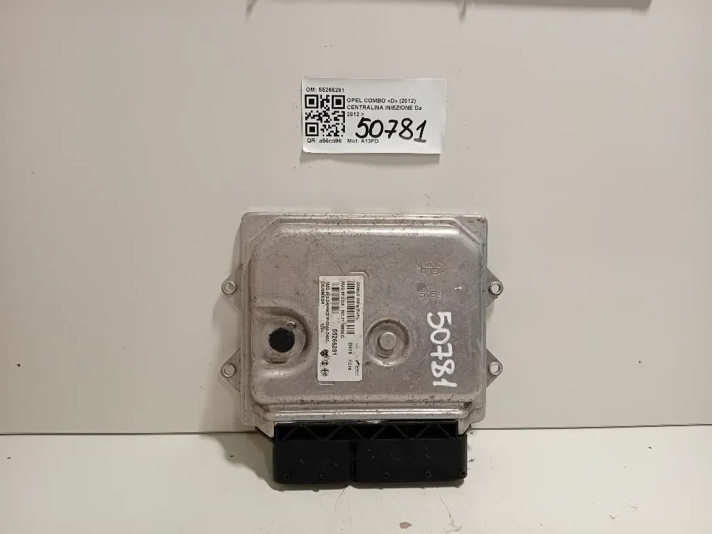 Centralina Iniezione 55266281 Opel Combo D 2012