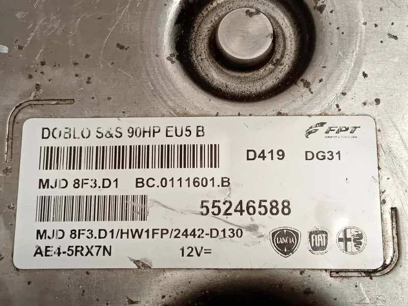 Centralina Iniezione 55246588 Opel Combo D TOUR 2012