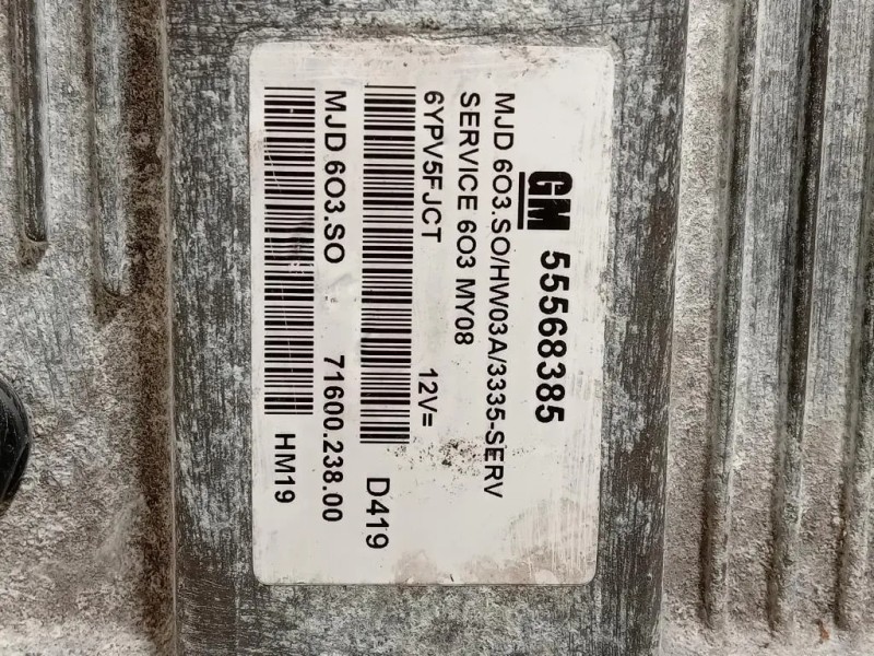 Centralina Iniezione 55568385 Opel Corsa D 2007