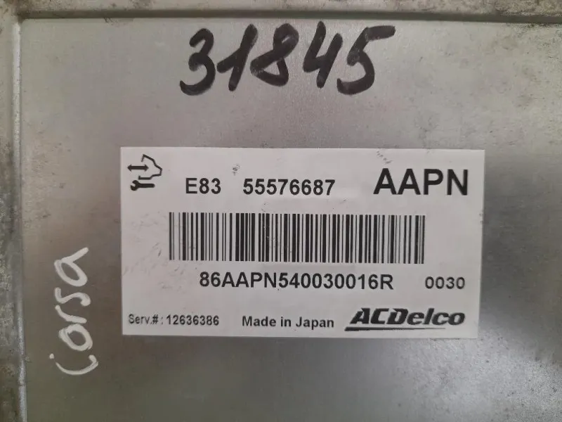 Centralina Iniezione 55576687 Opel Corsa D 2010