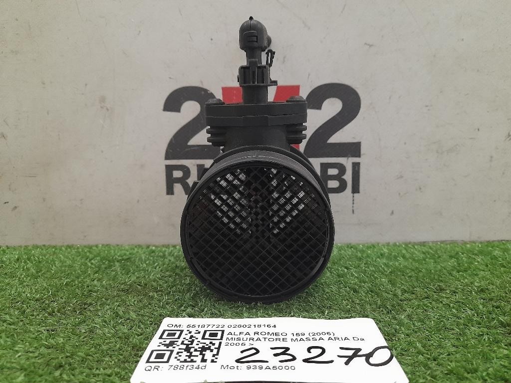 Misuratore Massa ARIA 55187722 0280218164 Alfa Romeo 159 2006