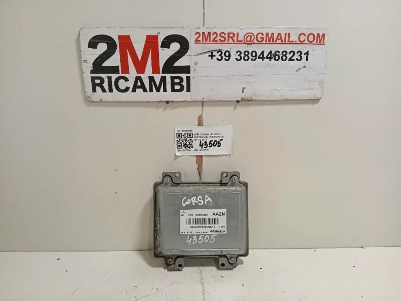Centralina Iniezione 55580499 Opel Corsa D 2011