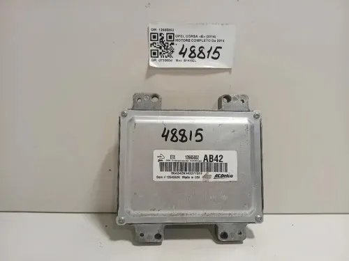 Centralina Iniezione 12665802 Opel Corsa E 2014