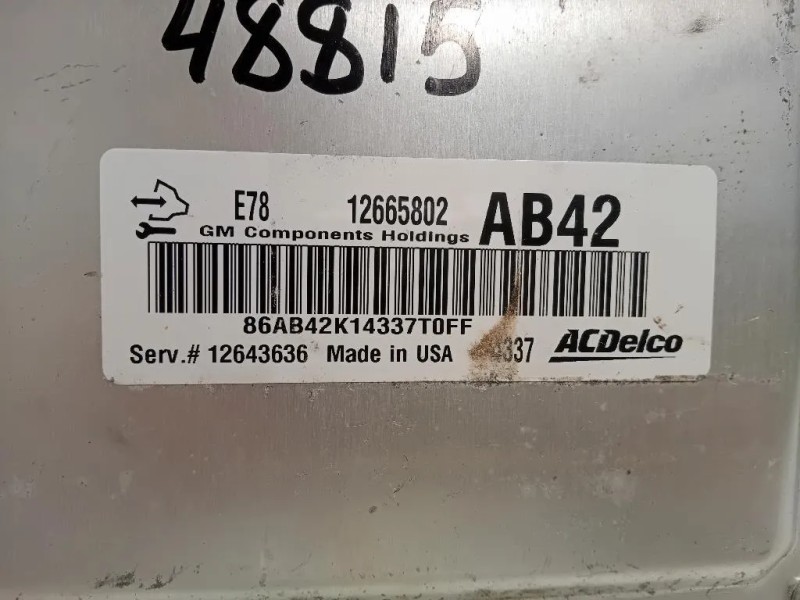 Centralina Iniezione 12665802 Opel Corsa E 2014