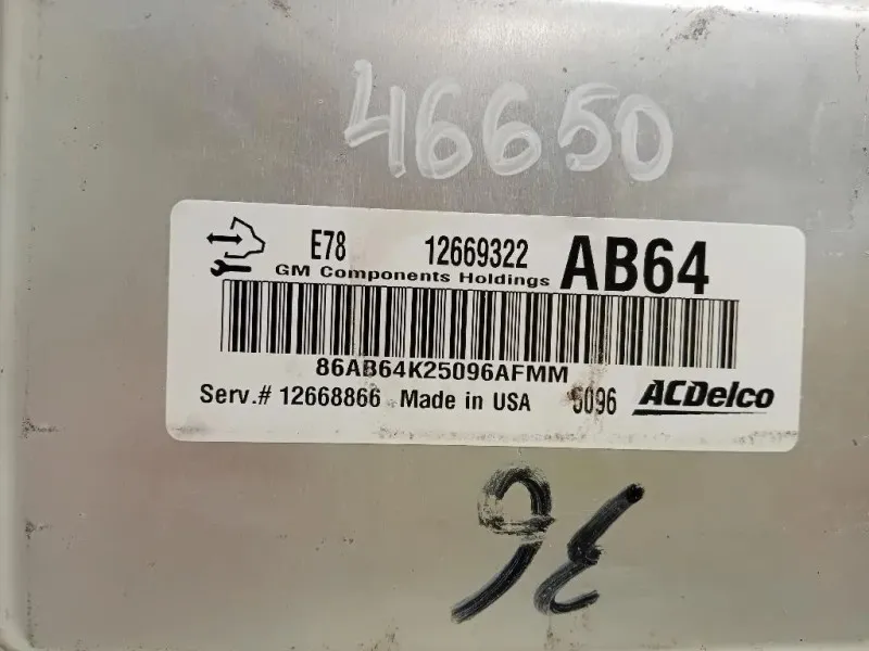 Centralina Iniezione 12669322 Opel Corsa E 2014