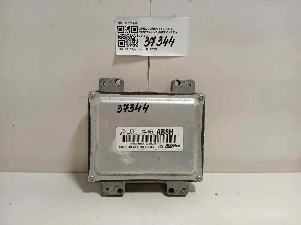 Centralina Iniezione 12670269 Opel Corsa E 2014