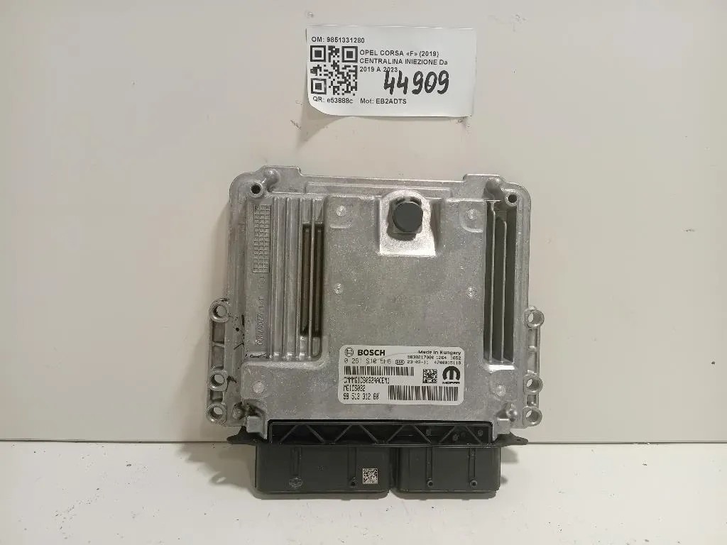 Centralina Iniezione 9851331280 Opel Corsa F 2019