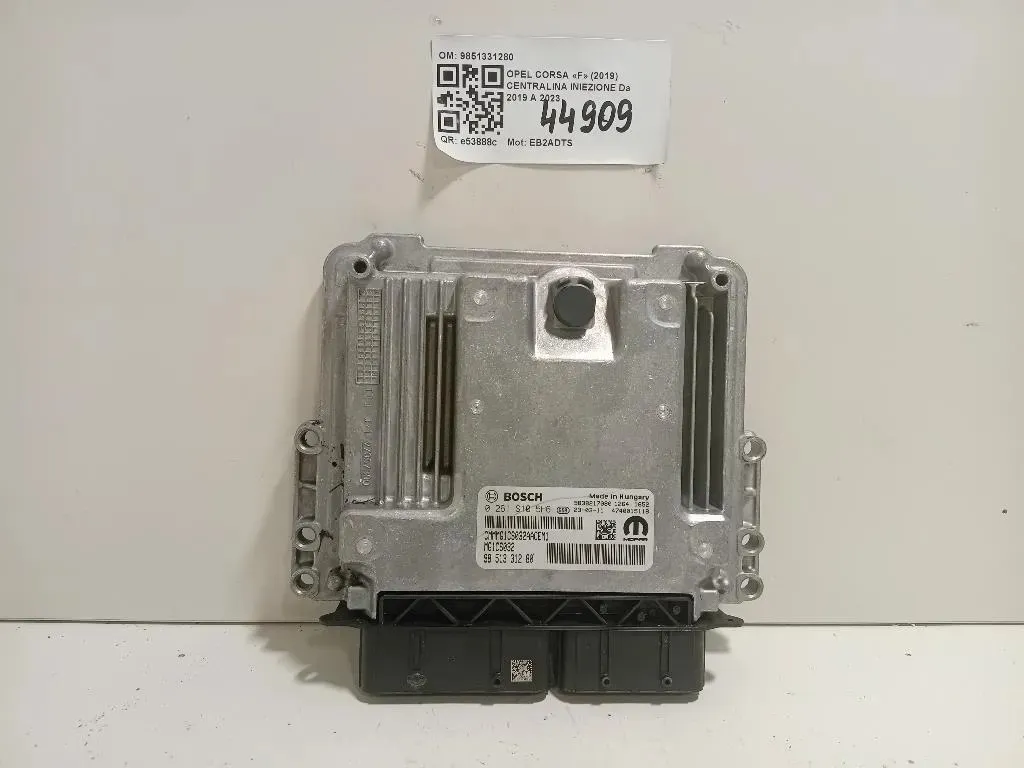Centralina Iniezione 9851331280 Opel Corsa F 2019