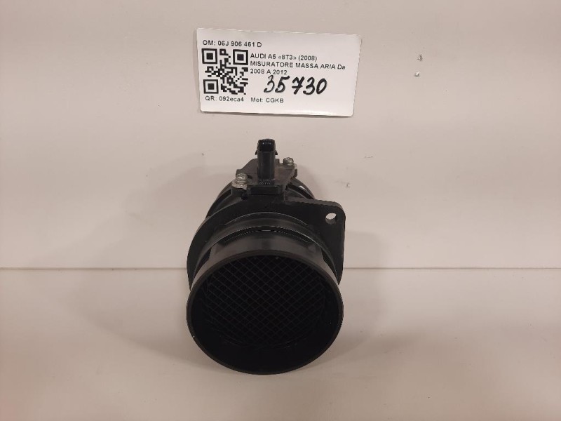 Misuratore Massa ARIA 06J 906 461 D Audi A5 8T3 2008
