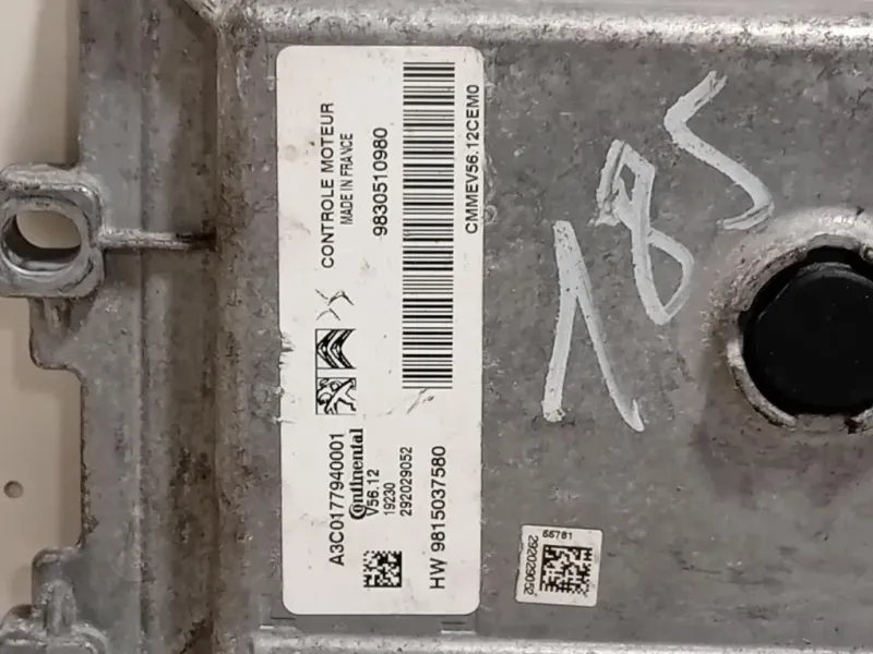 Centralina Iniezione 9830510980 Opel Crossland X 2017