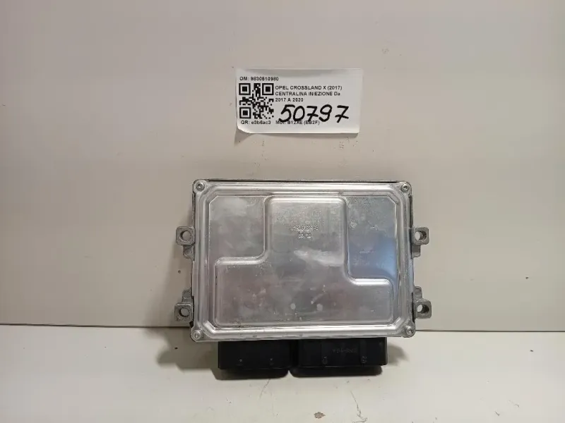 Centralina Iniezione 9830510980 Opel Crossland X 2017