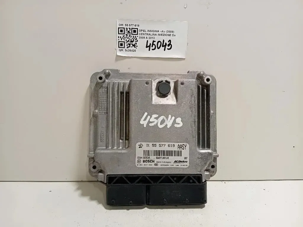 Centralina Iniezione 55 577 619 Opel Insignia A 2009
