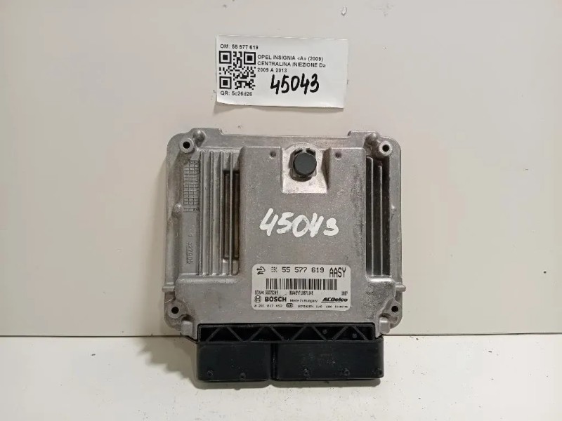 Centralina Iniezione 55 577 619 Opel Insignia A 2009