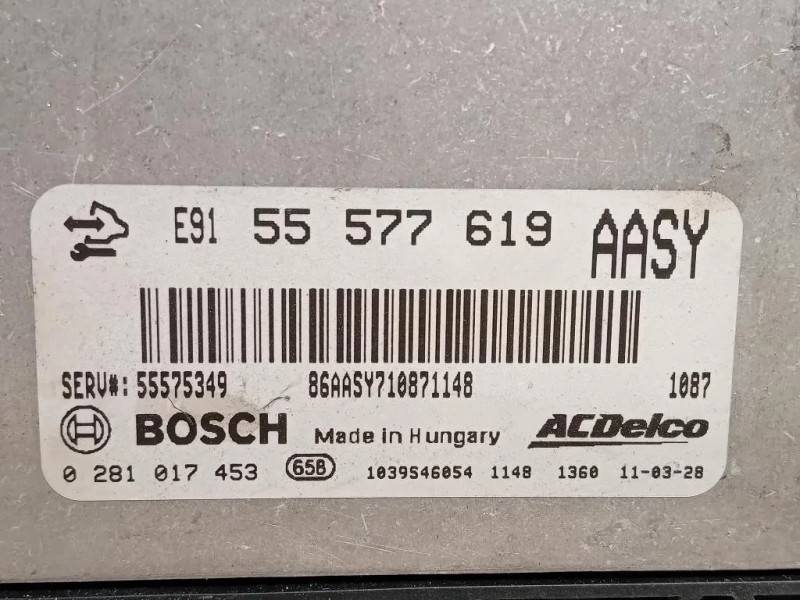 Centralina Iniezione 55 577 619 Opel Insignia A 2009