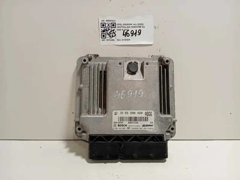Centralina Iniezione 55590420 Opel Insignia A 2009