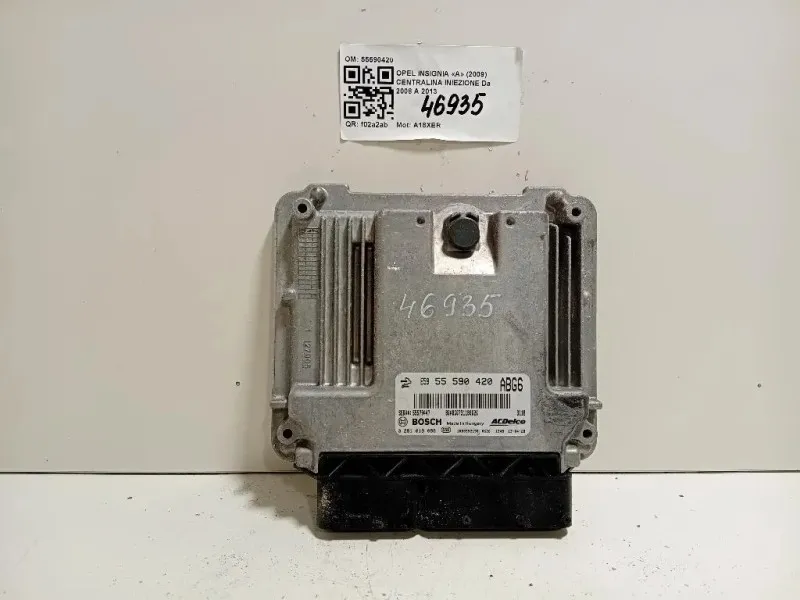 Centralina Iniezione 55590420 Opel Insignia A 2009