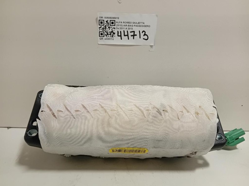 Air-bag Passeggero 34083934 Alfa Romeo Giulietta 2010