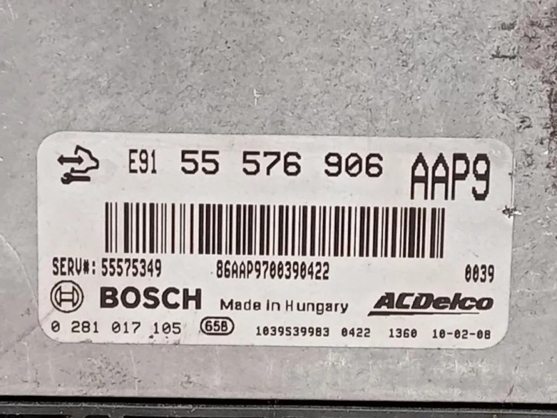 Centralina Iniezione 55576906AAP Opel Insignia A 2009