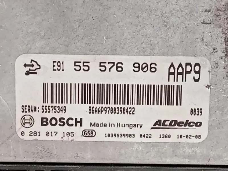 Centralina Iniezione 55576906AAP Opel Insignia A 2009