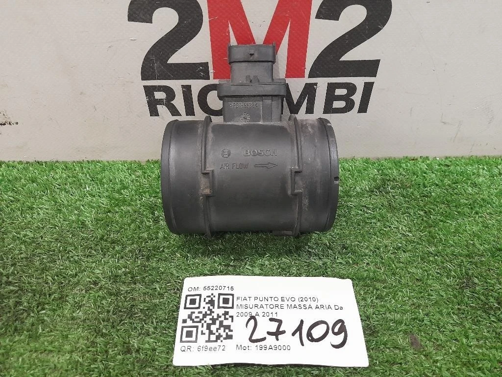 Misuratore Massa ARIA 55220715 Fiat Punto EVO 2010