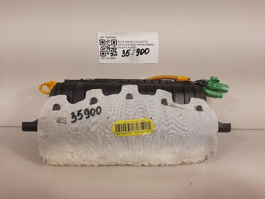 Air-bag Passeggero 34083934 Alfa Romeo Giulietta 2010
