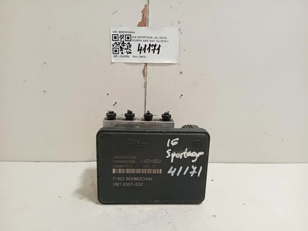 Pompa ABS ANT BE60030404 Kia Sportage III 2010