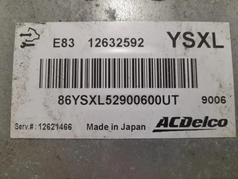 Centralina Iniezione 12632592 Opel Insignia A 2009