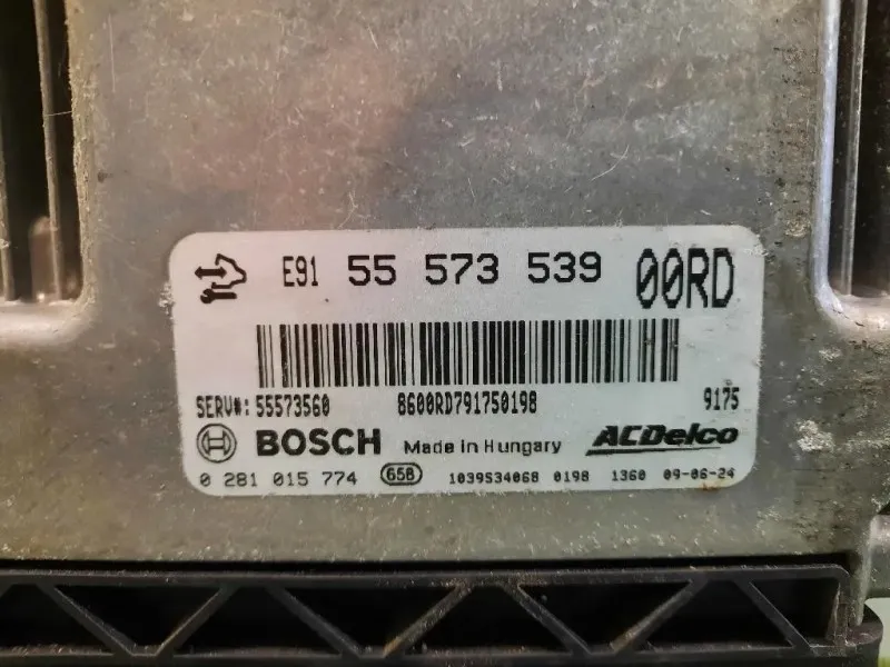 Centralina Iniezione 55573539 Opel Insignia A 2009